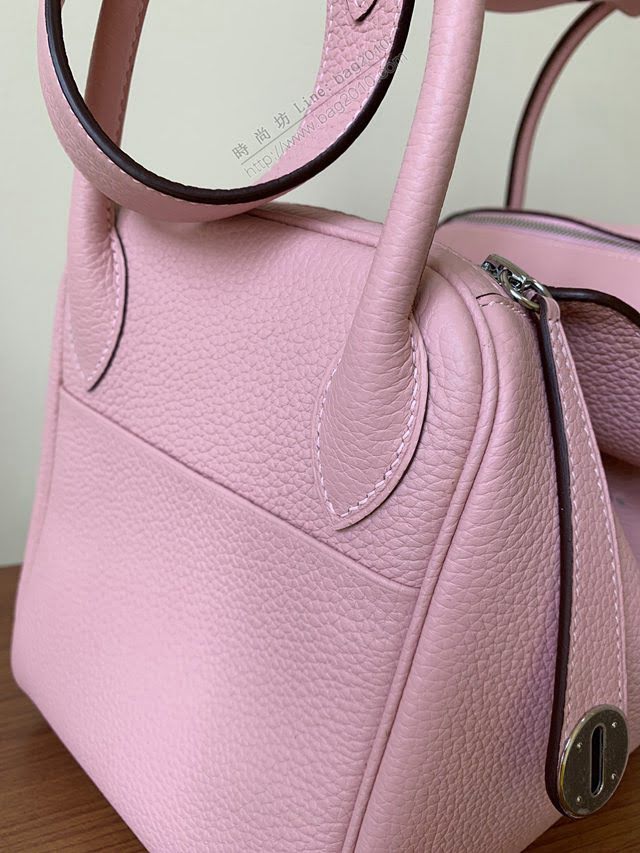 Hermes女包 愛馬仕lindy togo皮 金扣 銀扣 Hermes手提肩背包  am1950